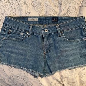 AG Adriano Goldschmied the Daisy low-rise shorts